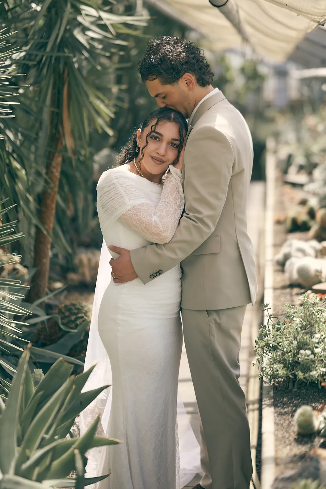 Erstes Hochzeitsfoto von Mariam.