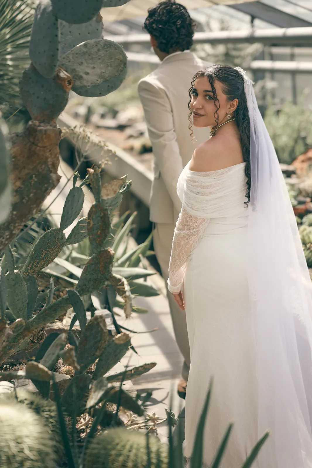 Second wedding photograph of Mariam.