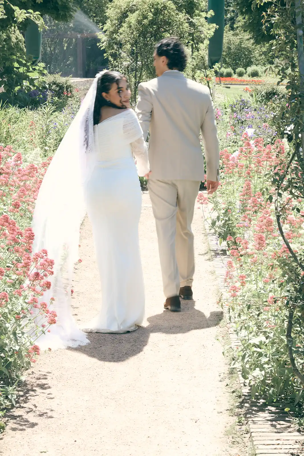 Fifth wedding photograph of Mariam.